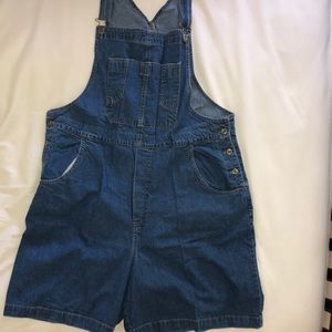 Denim overalls
